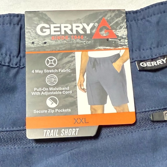 Gerry Navy Trail Shorts Size XXL NWT - Picture 7 of 9